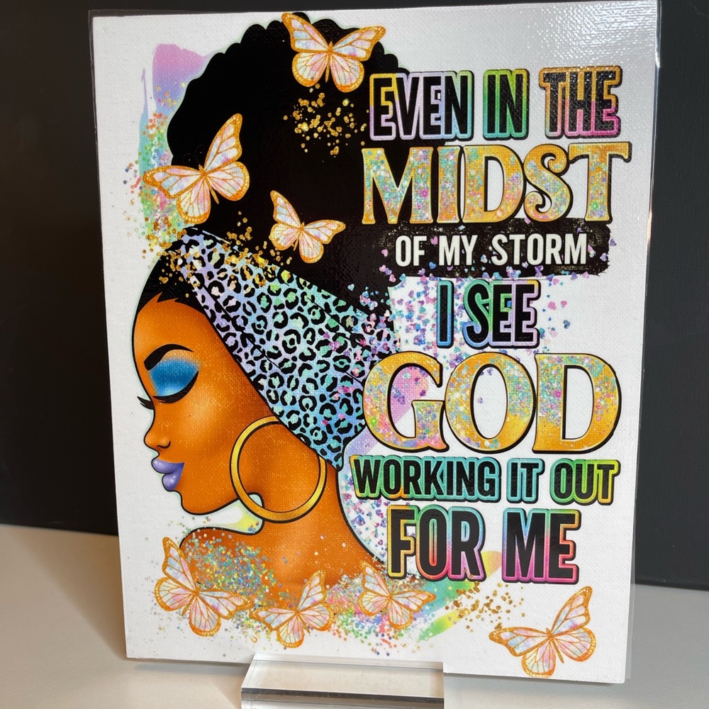 Woman of God canvas art